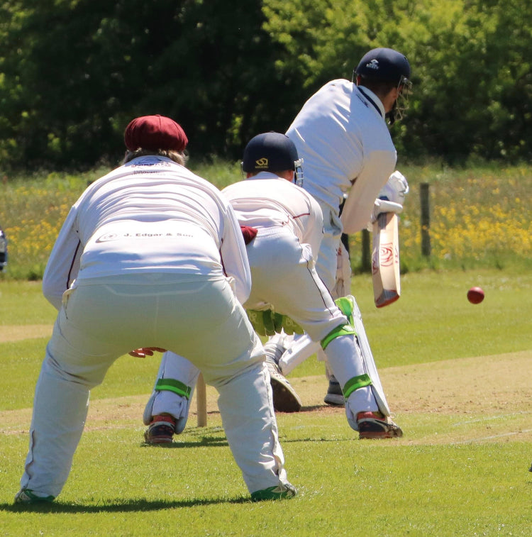 Classic Red Cricket Bat