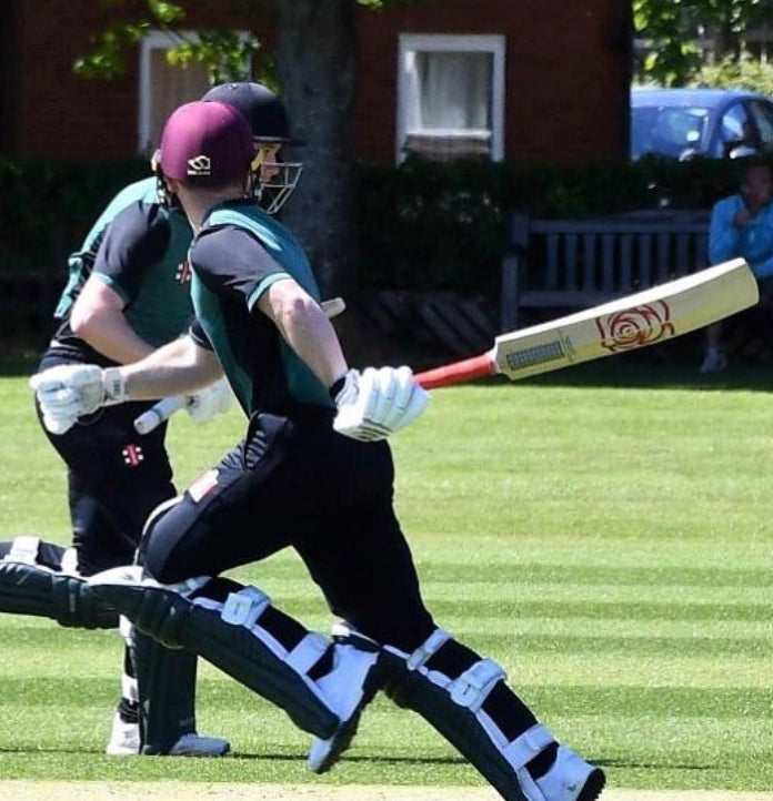 Classic Red Cricket Bat