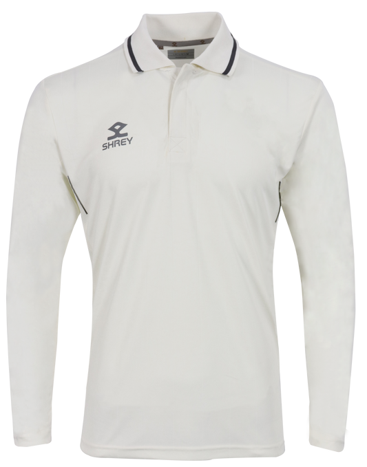 Shrey Elite Playing Shirt - Long Sleeve