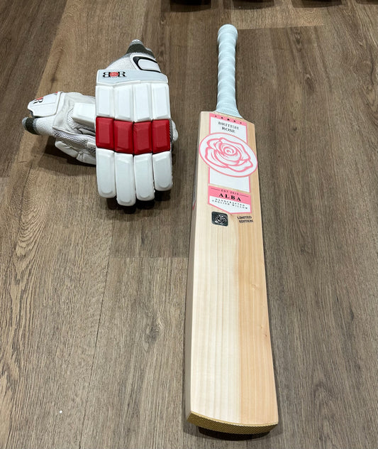 Black Friday Deal: Alba Pink, Size 4 Junior Bat - Incl. Free Academy Batting Gloves